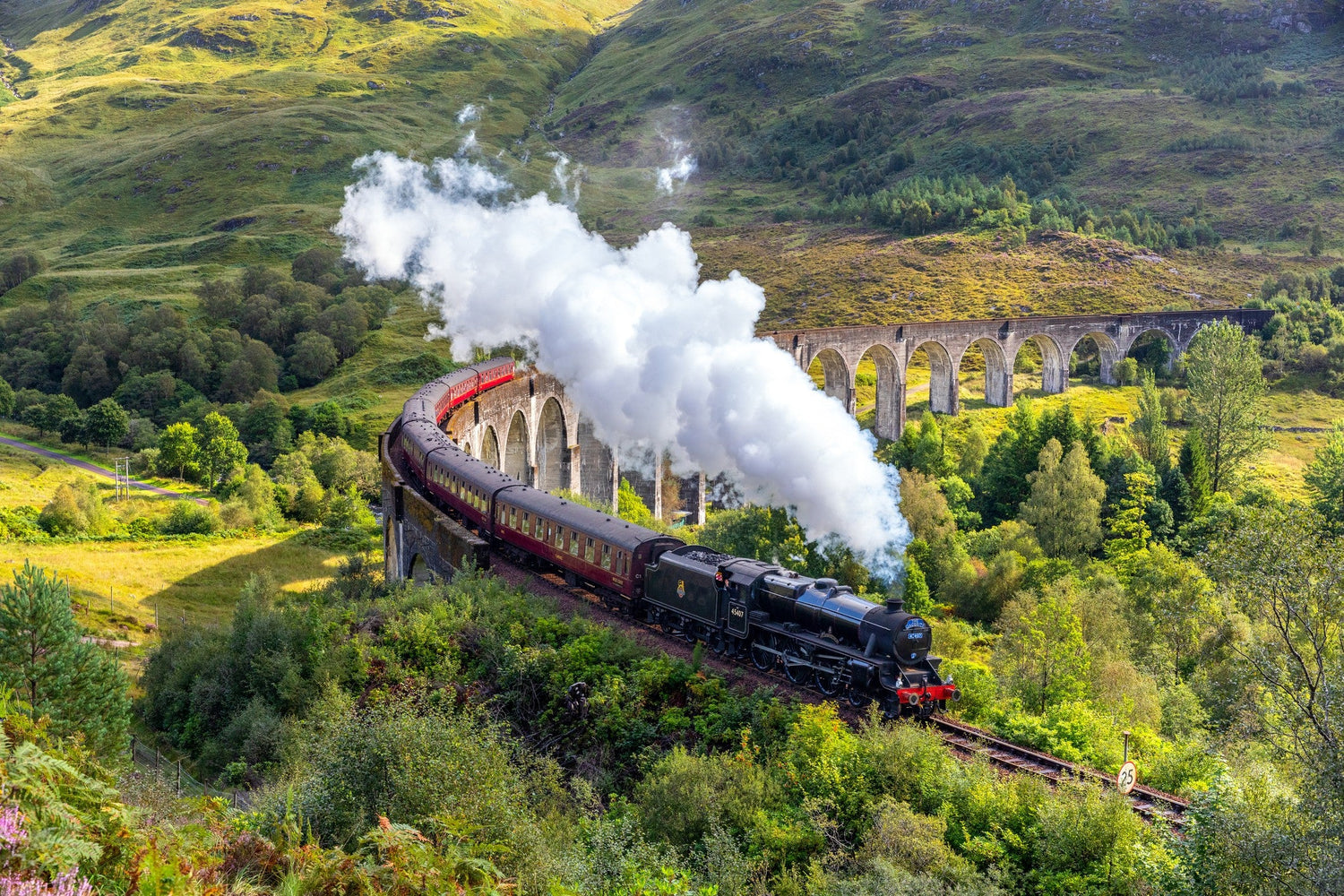 Table 218: West Highland Line from Glasgow to Fort William & Mallaig in Scotland