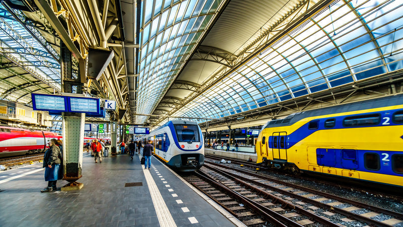 Why a train's scheduled departure time is not a game of chance