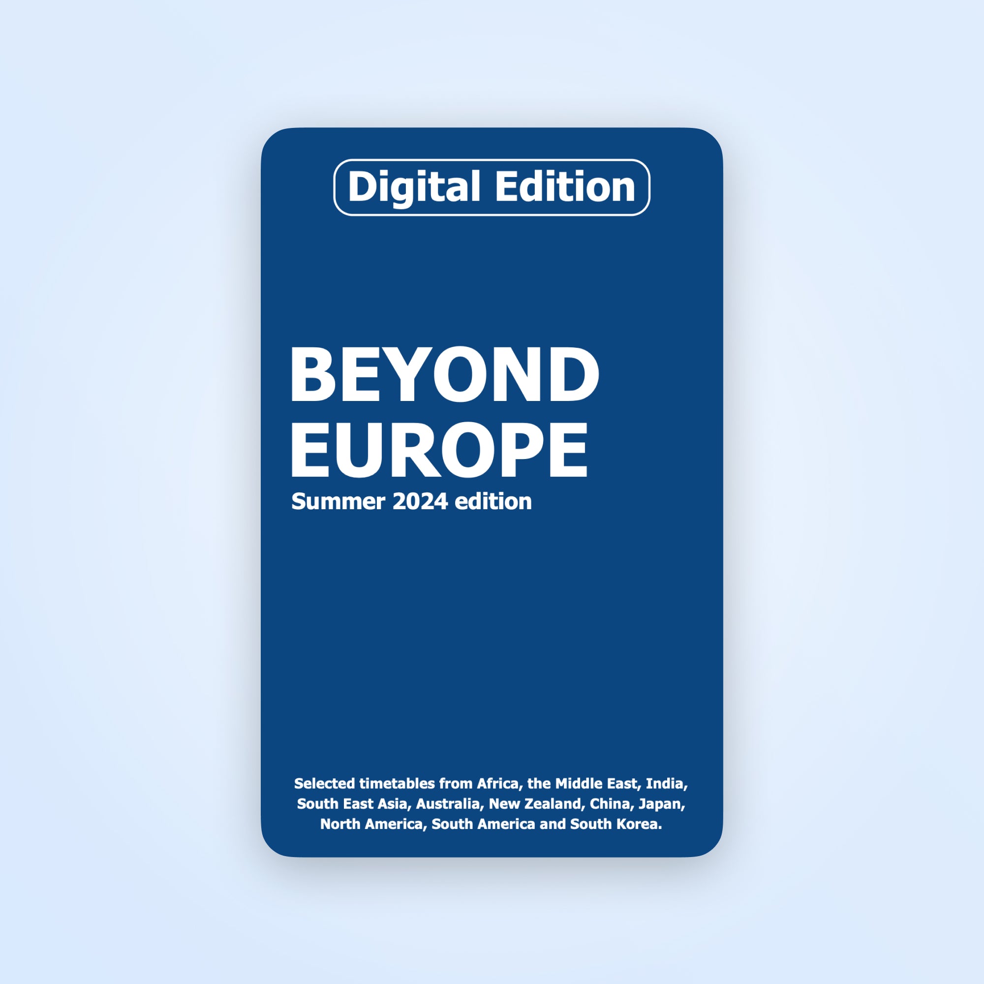 Beyond Europe – Summer 2024 – Digital Edition
