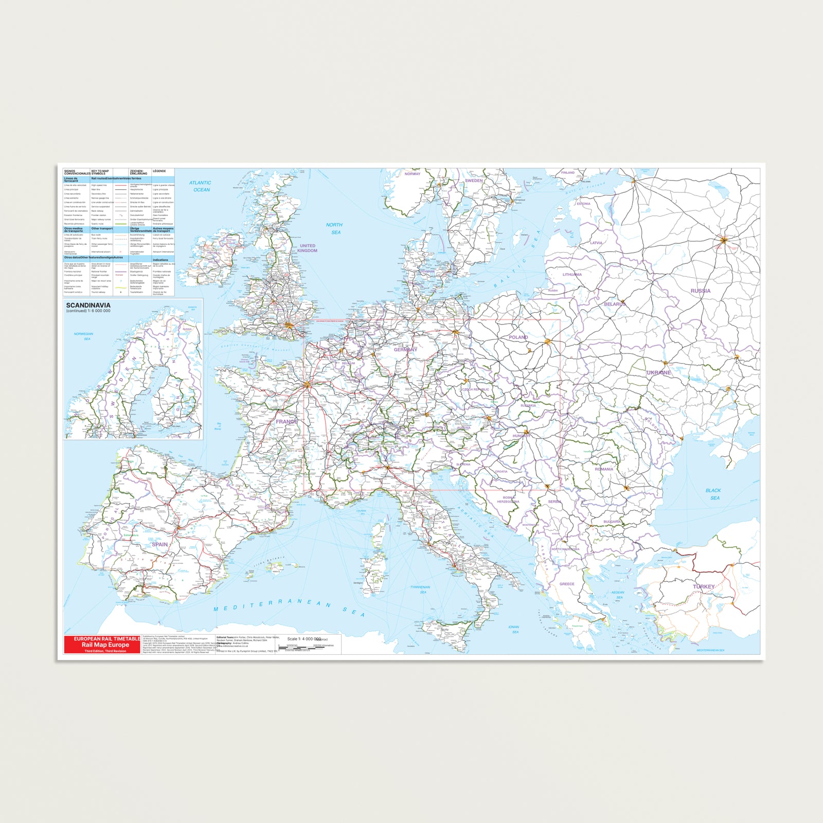 European Rail Timetable